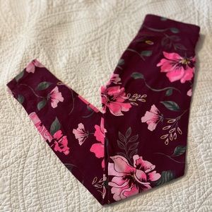 Justice Floral Leggings